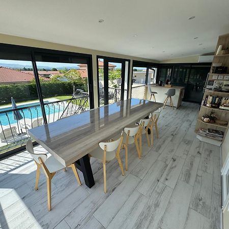 Chambre Dans Logement Partage Chez L Habitant Avec Piscine De 1 A 3 Chambres Grieges Buitenkant foto