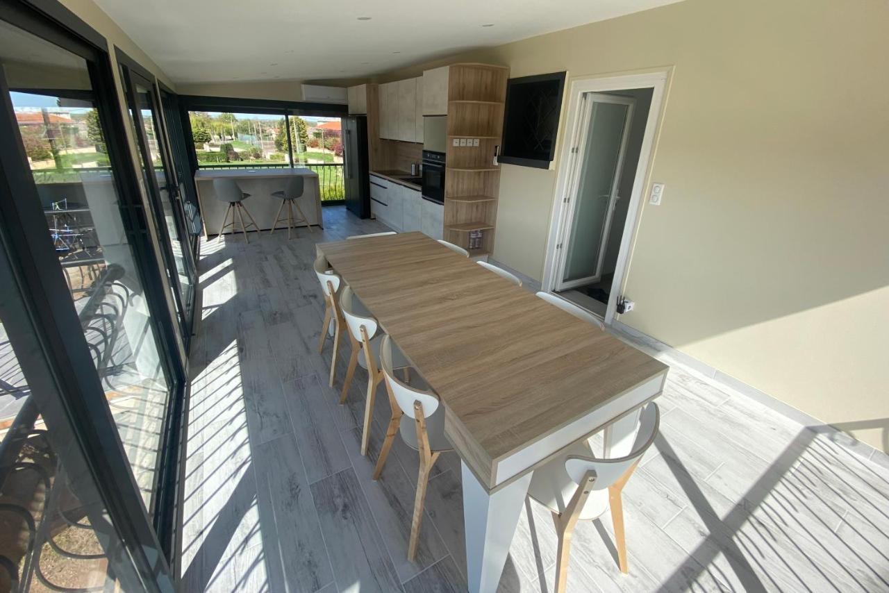 Chambre Dans Logement Partage Chez L Habitant Avec Piscine De 1 A 3 Chambres Grieges Buitenkant foto