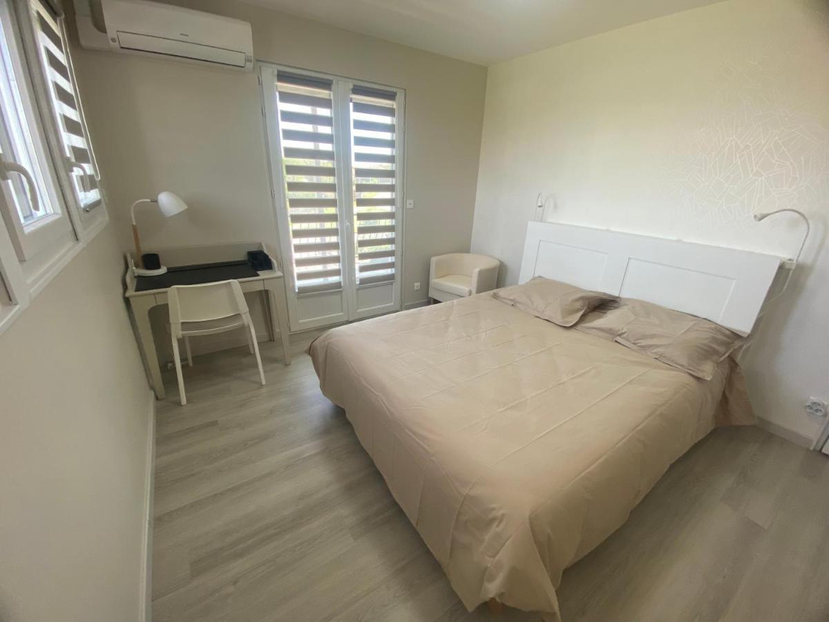 Chambre Dans Logement Partage Chez L Habitant Avec Piscine De 1 A 3 Chambres Grieges Buitenkant foto