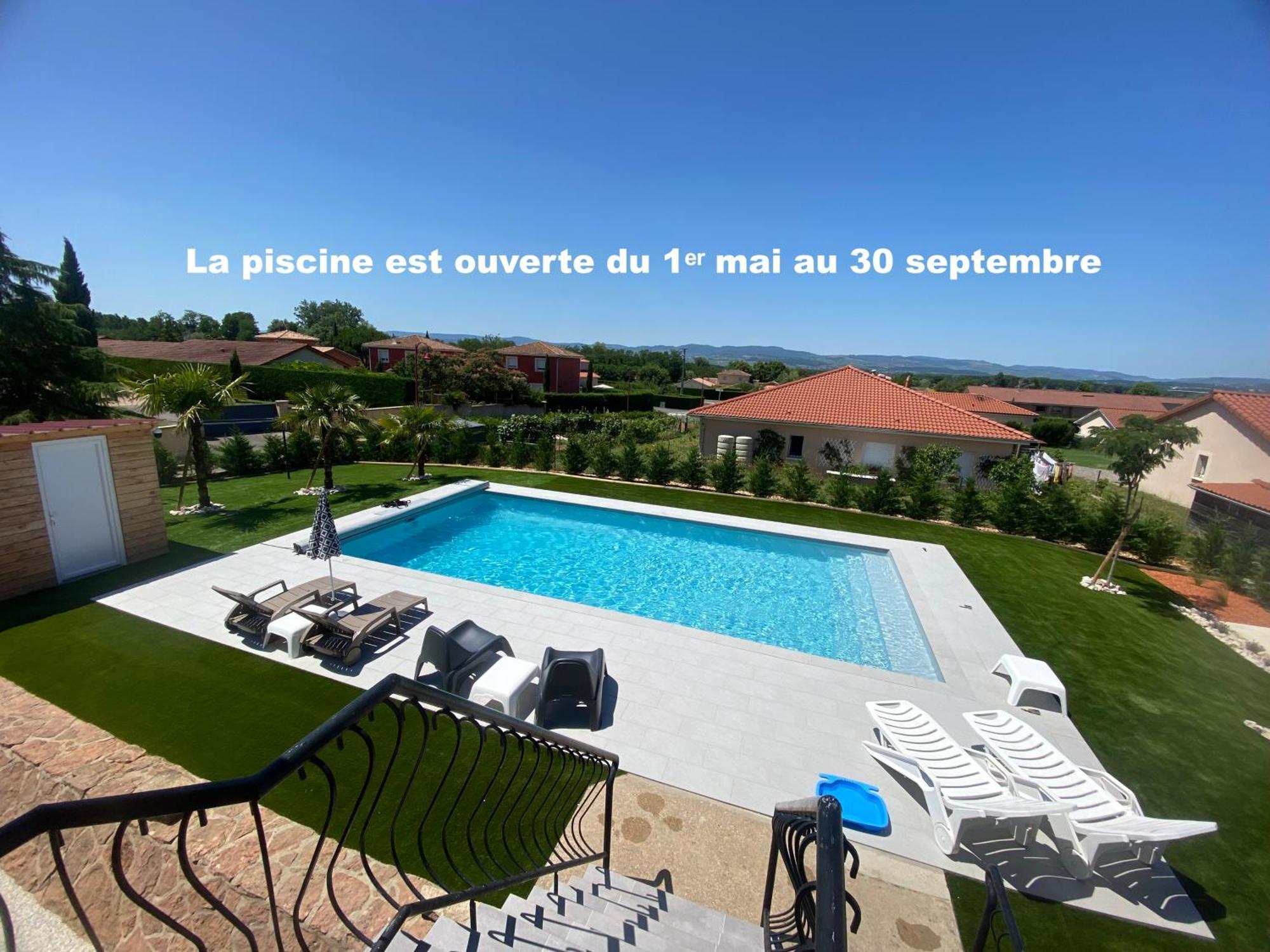 Chambre Dans Logement Partage Chez L Habitant Avec Piscine De 1 A 3 Chambres Grieges Buitenkant foto